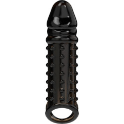 VirilXL Gaine de pénis perlée Viril XL V11 15.5 x 4cm Noire